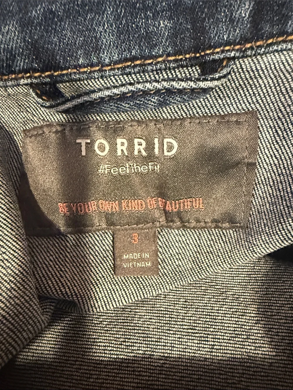 3x Plus Size Torrid denim jean jacket